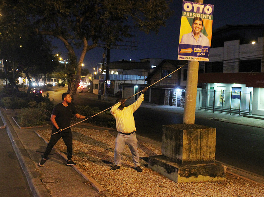 Retiro de propaganda política