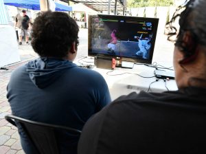 Aficionados a los videojuegos se dieron cita en Plaza Guayarte