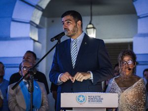 Alcalde Aquiles Alvarez inicia los festejos por los 204 años de independencia con el Saludo a la Aurora Gloriosa