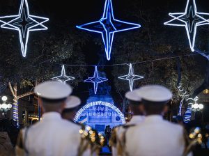 Alcalde Aquiles Alvarez inicia los festejos por los 204 años de independencia con el Saludo a la Aurora Gloriosa