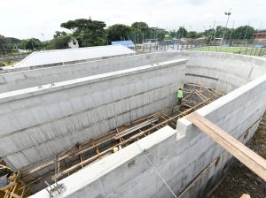 Planta de Tratamiento de Aguas Residuales en Chongón está avanzada en 45% y sería entregada en agosto