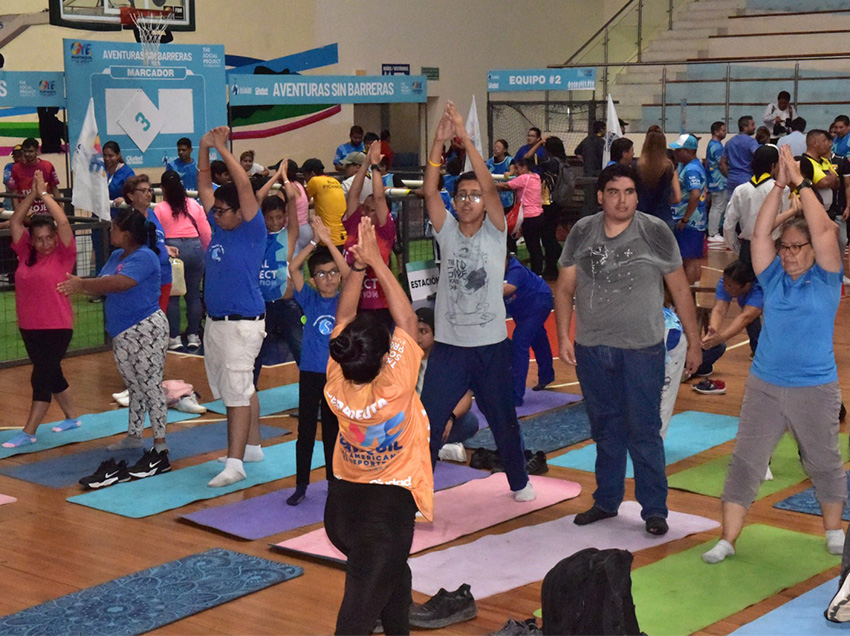 Aventura sin barreras llevó el deporte adaptado al coliseo Abel Jiménez