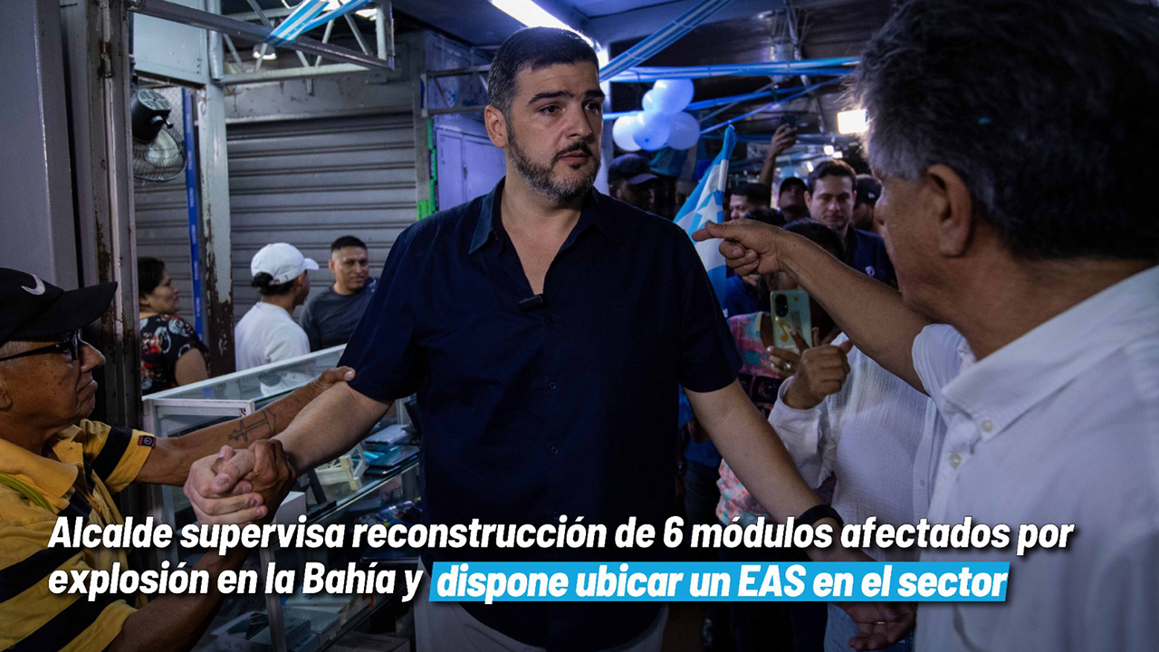 “No podemos permitir que la delincuencia se coma la Bahía”: Alcalde de Guayaquil
